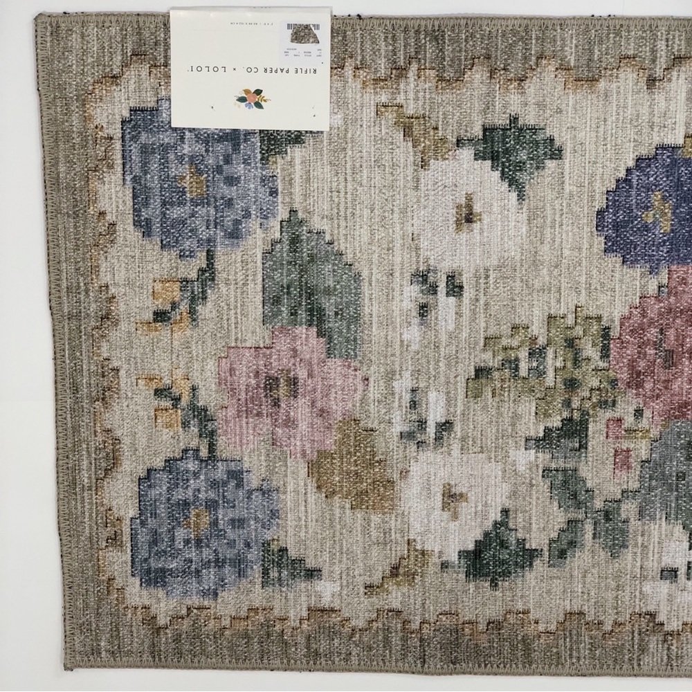Rifle Paper Co. Runner Rug - Picture 3 of 9